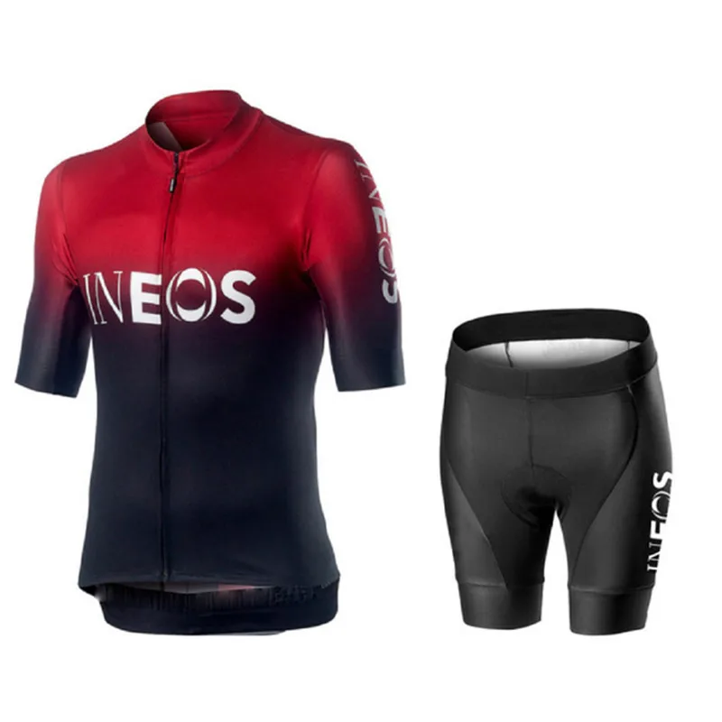 INEOS go pro велосипедная майка мужская летняя с коротким рукавом комплект Дышащая Mtb велосипедная форма Одежда для велоспорта Майо ciclismo