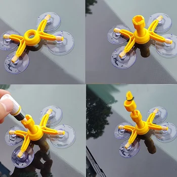 

Windshield Repair Kit Quick Fix Car Cracked Glass Windscreen Repair Tool Kit Resin Sealer DIY Auto Window Screen Polishing