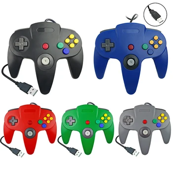 

USB2.0 Wired Gamepad Controller for Nintendo64 Accessories PC Computer Game Controller Joystick for Nintend N64 Gamecube Joypad