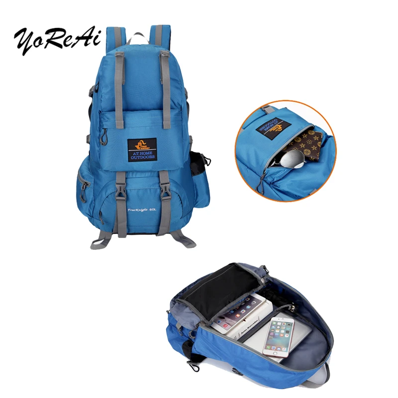50L Mochilas походная сумка дорожный рюкзак для женщин водонепроницаемый альпинизма