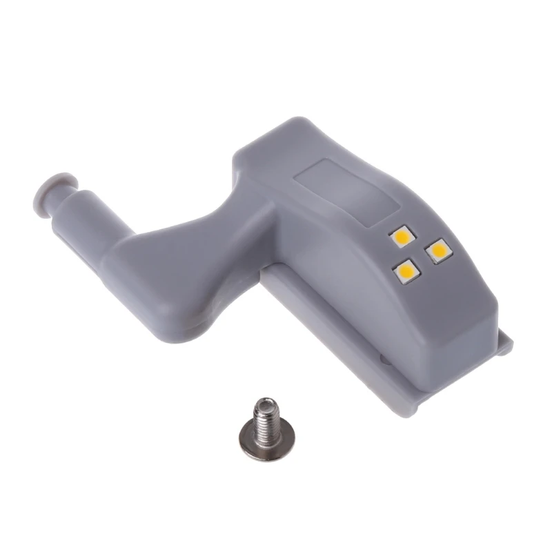 

1PC Universal Cabinet Cupboard Hinge LED Sensor Light 0.25W For Kitchen Bedroom