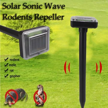 

Ultrasonic Repeller Anti Pest Mouse Control Snake Mosquito Killer Bugs Mice Cockroach Rodent Mole Repellent Garden Drop Shipping