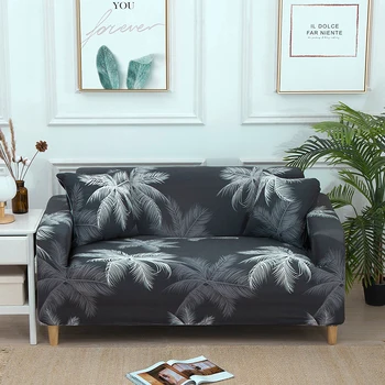 

Elastic Sofa Cover Tight Wrap All-inclusive Slip-resistant Couch Cover Stretch Sofa Stretch dustproof sofa cover 1/2/3/4 plazas