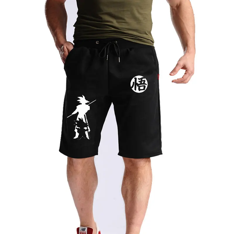 Высокое качество летние мужские Шорты Мастер Роши печати высокое качество Фитнес Бодибилдинг Повседневное брюки для девочек с эластичной резинкой на талии бренда укороченные штаны впитывает пот и Штаны