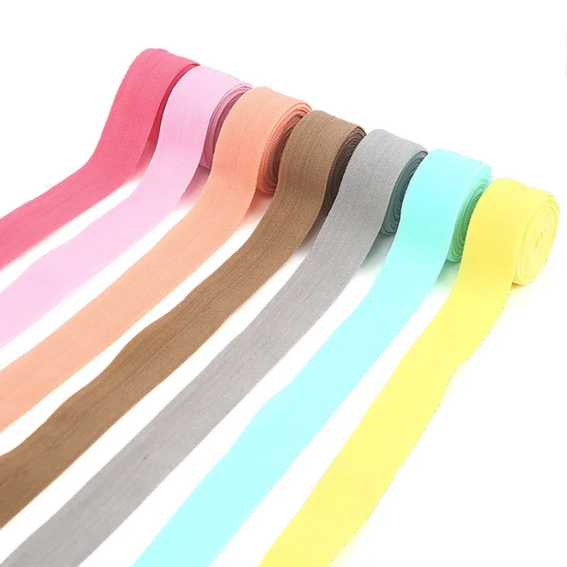 

15mm Solid Elastic Band Webbing Polyester Elastic Ribbon DIY Craft Material Handmade Doll Cloth Tape Headband Basic Accessories