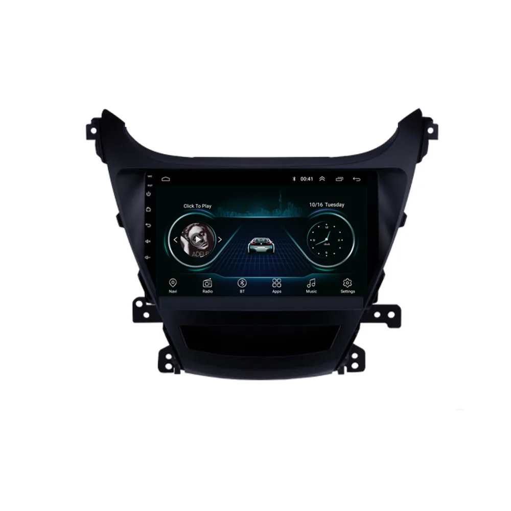  quad core Android 8.1 For HYUNDAI ELANTRA Avante 2011 2012 2013 2014 2015 Multimedia Stereo Car DVD