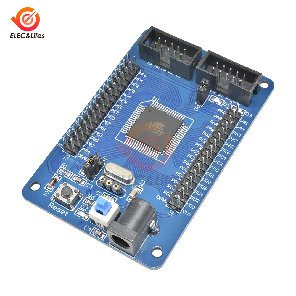 ATmega 128 ATMega128 AVR Минимальная основная система макетная плата модуль ISP для Arduino
