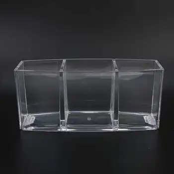 

Acrylic Clear Cosmetic Organizer Makeup Brush Container Storage Box
