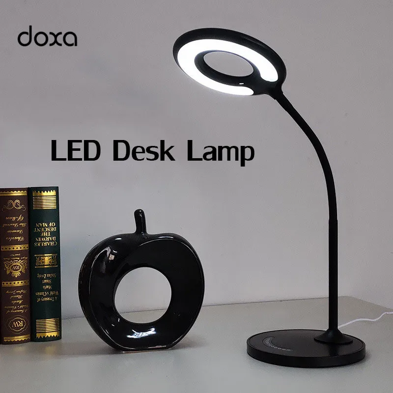 

LED Desk Lamp 10W 5 Modes Touch Slip Dimming Desktop Lights GY240 Flexible Foldable ABS Material Eye Protection LED Table Lamps