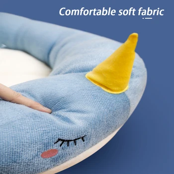 Pet Cat Dog Bed House for Cats Indoor Warm Kitten Kennel Small Dog Nest Collapsible Cats Cave Cute Sleeping Mats Winter Products 4