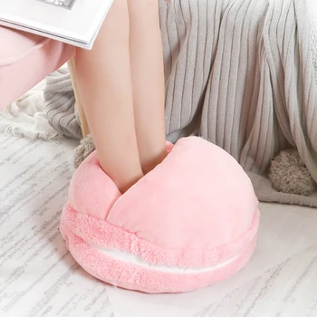 

Men Women Portable Washable Universal Relaxing Electric Heated Anti Slip Bedroom Safe Home Quick Office Winter Warm Feet Warmer