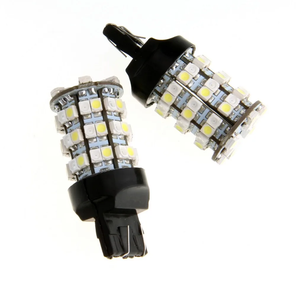 2 шт. Автомобильные светодиодные лампы POSSBAY 60SMD T20 1210|Передние LED-фары для авто| |