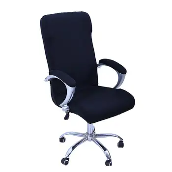 

Elastic Computer Chair Cover Rotating Armchair Slipcover Removable Stretch Office Chair Cover Protector Seat Cover Cushion