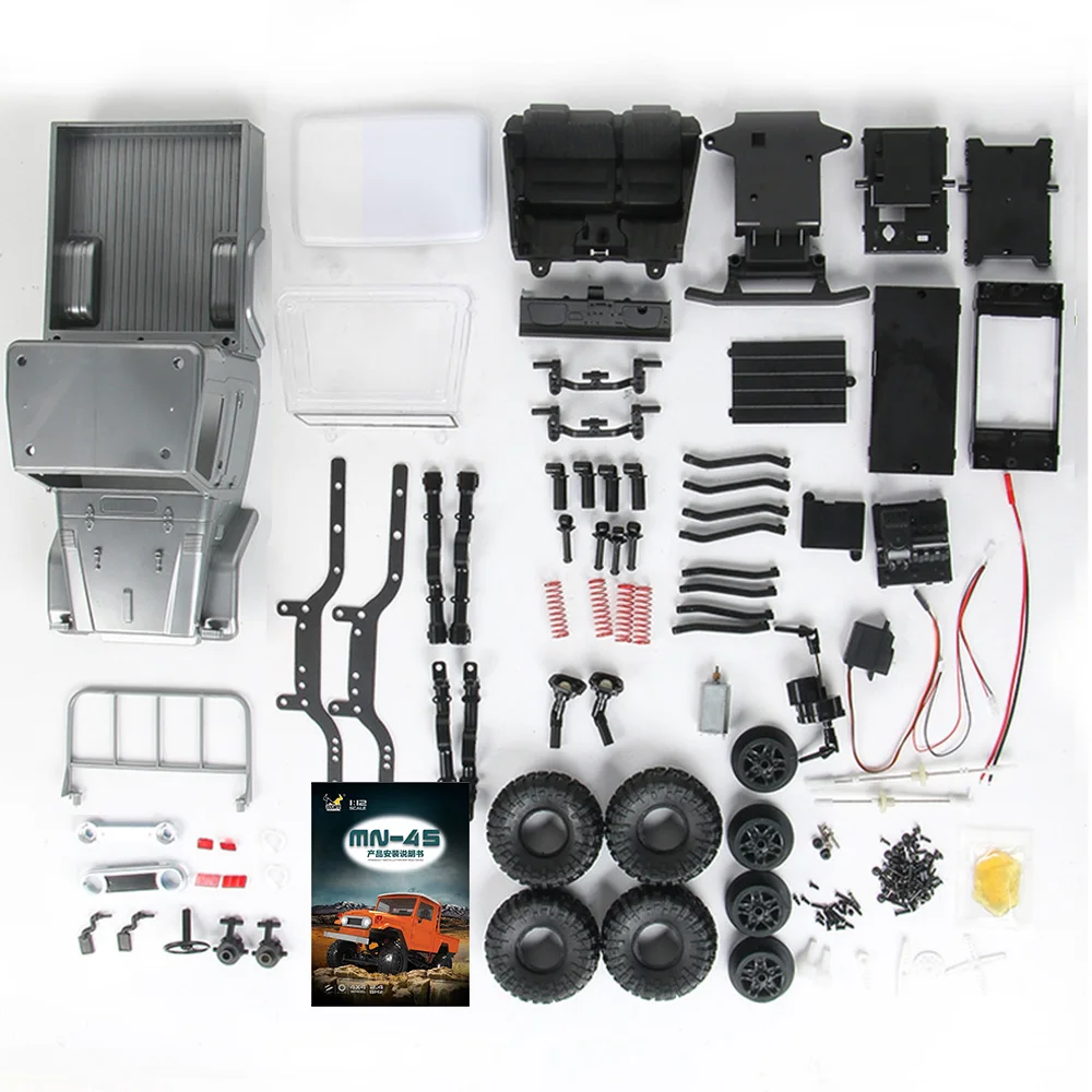 

MN-45K 1/12 RC Car RC Crawler Racing Off-road Truck for Kids Adults DIY Play KIT Without Receiver Controller ESC Battery