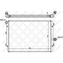 Радиатор системы охлаждения Audi A3, VW Golf V/Touran/Passat 2.0