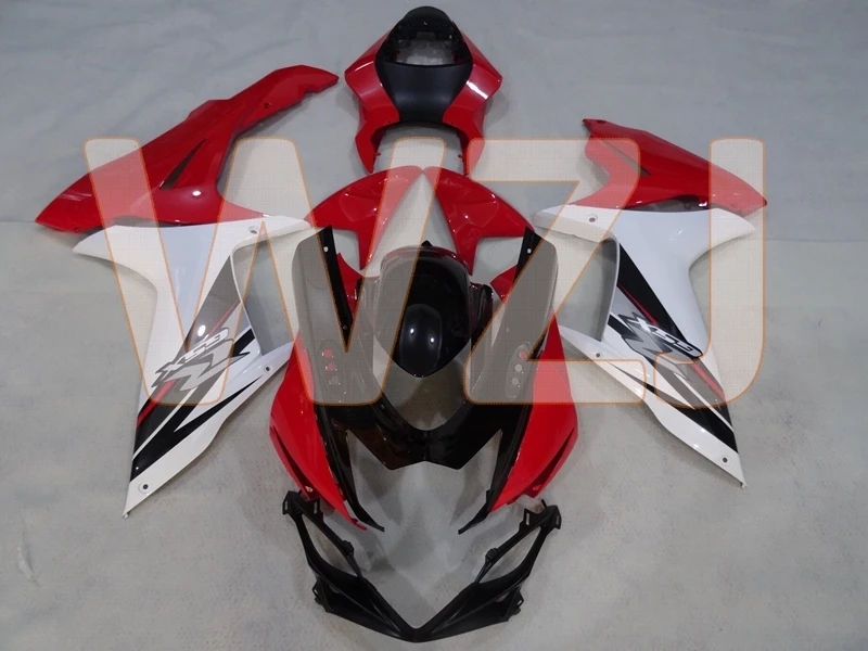 

GSX R 750 2014 Full Body Kits GSX-R600 2011 Black White Red Fairing Kits GSXR 750 2011 - 2017 K11 Abs Fairing