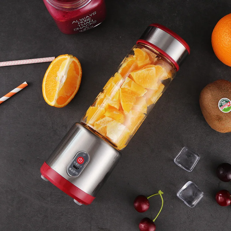 

Juice Extractor Portable USB Juicer Cup Rechargeable Fully Automatic Fruit And Vegetable Juice Machine