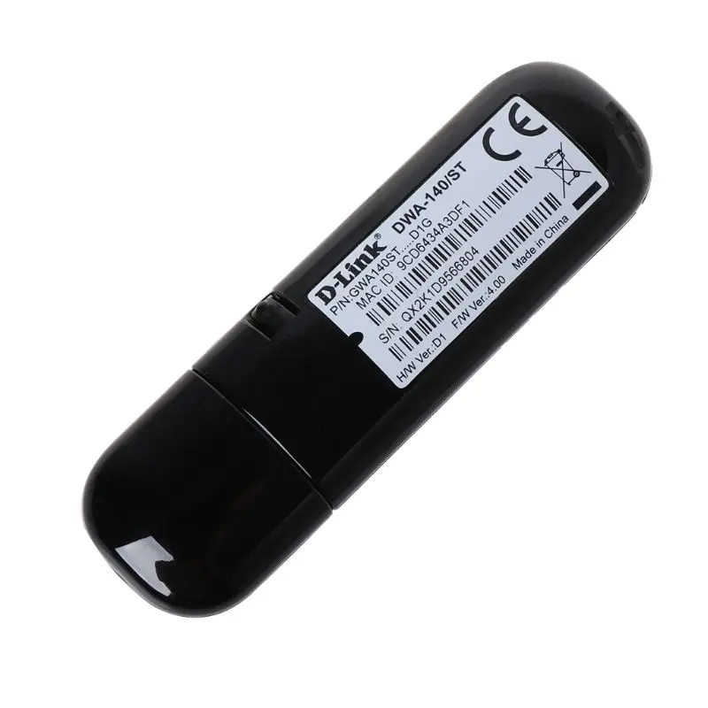DWA-140 USB WiFi адаптер 300 Мбит/с беспроводная сетевая карта адаптер 802.11b/g/n для ПК Компьютерные аксессуары 24BB