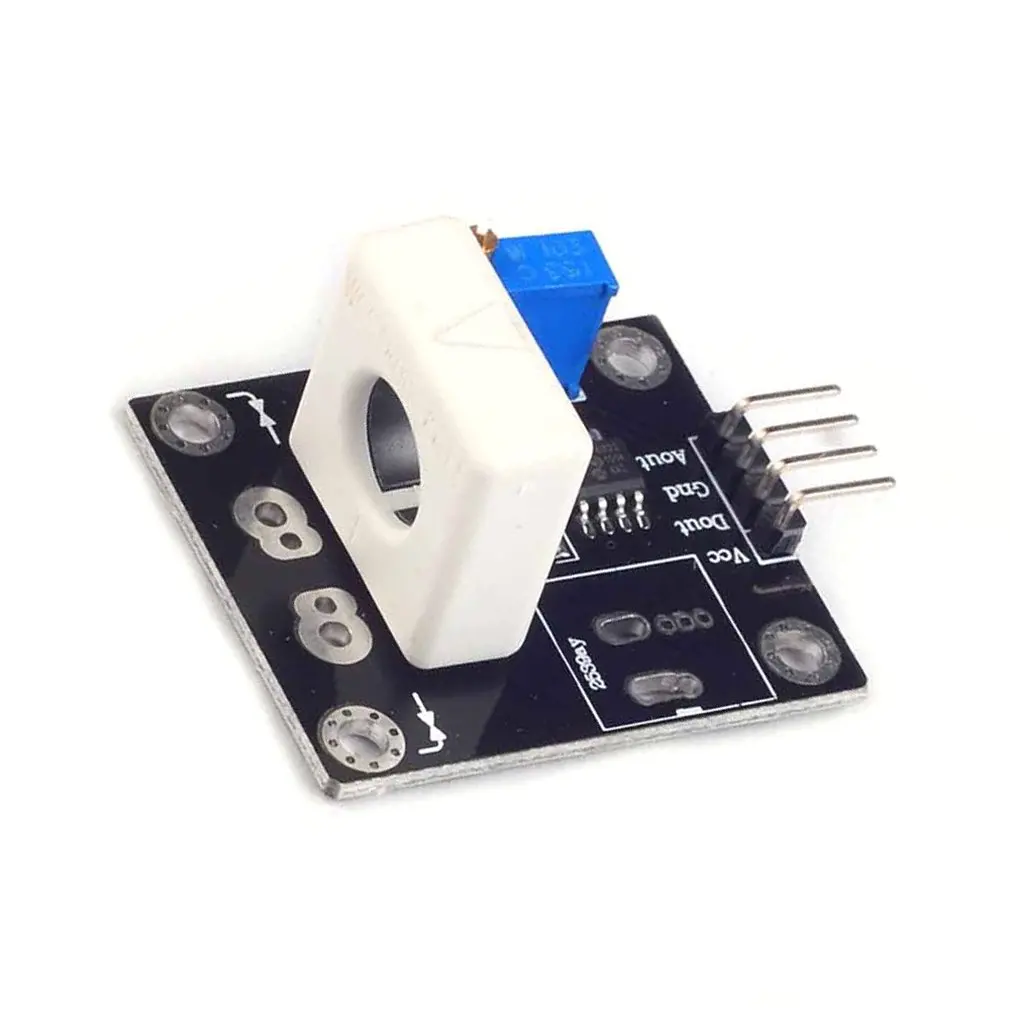 Wcs1800 Hall Current Sensor Module Adjustable 35A Short/Overcurrent Protection Module Ultra Small Hall Current Sensor Module