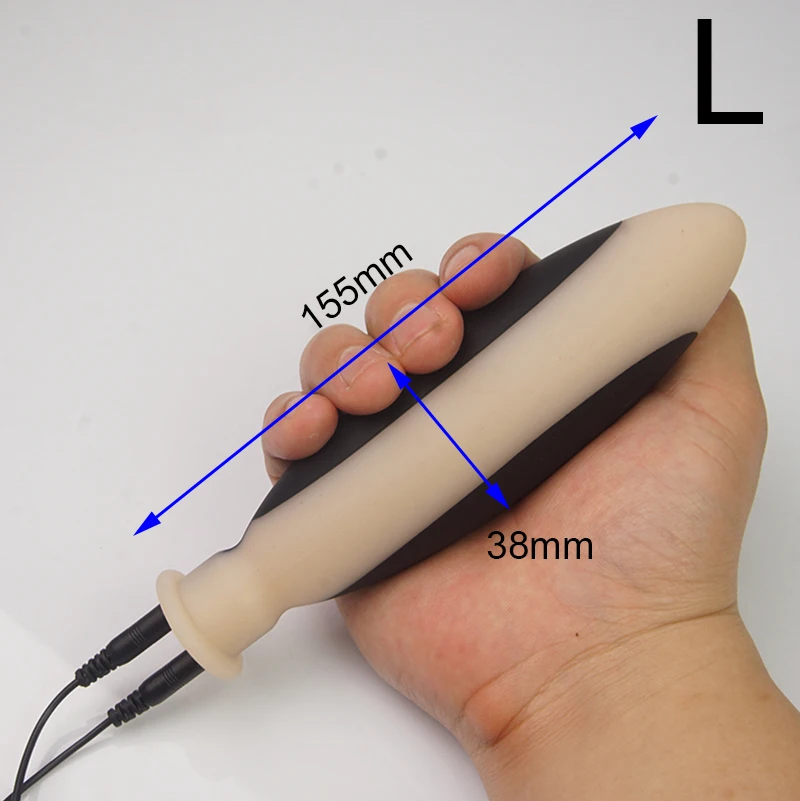 Electric Sex Toys Electro Stimulation ANAL VIBRATOR Butt Plug