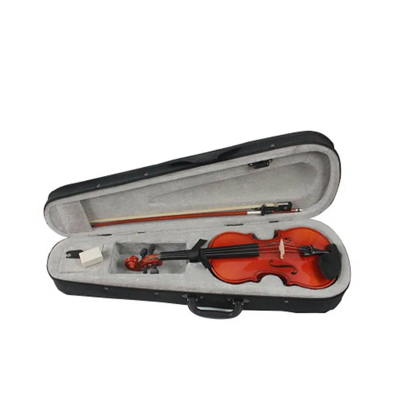 Fastshipping 4/4 3/4 1/2 1/4 1/8 Triangular foam violin hard case professional violino Case violin storage box violin parts