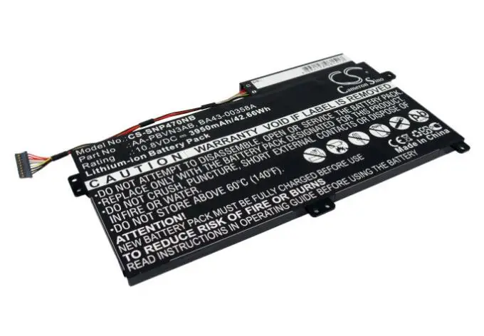 Cameron sino 3950 мАч батарея для SAMSUNG 5 серии 510R NP470 NP470R5E AA-PBVN3AB BA43-00358A ноутбук, Аккумулятор для ноутбука