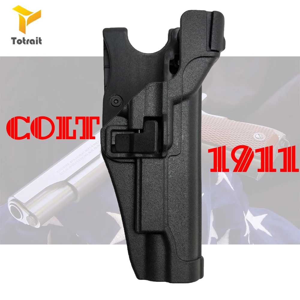 TOtrait coldre pistola LV3 кобура для пистолета funda Colt 1911 Тактический Пистолет Аксессуары кобура для пистолета