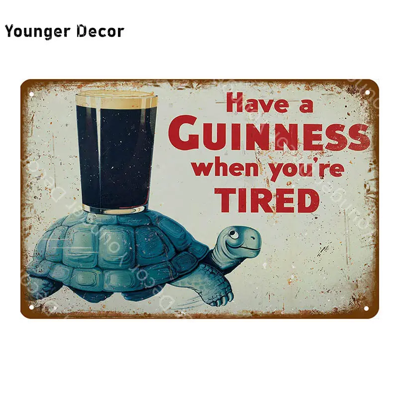 My goodth My Guinness металлическая живопись винтажные наклейки Бар Паб декоративная табличка домашний декор реклама пива оловянный знак YI-056