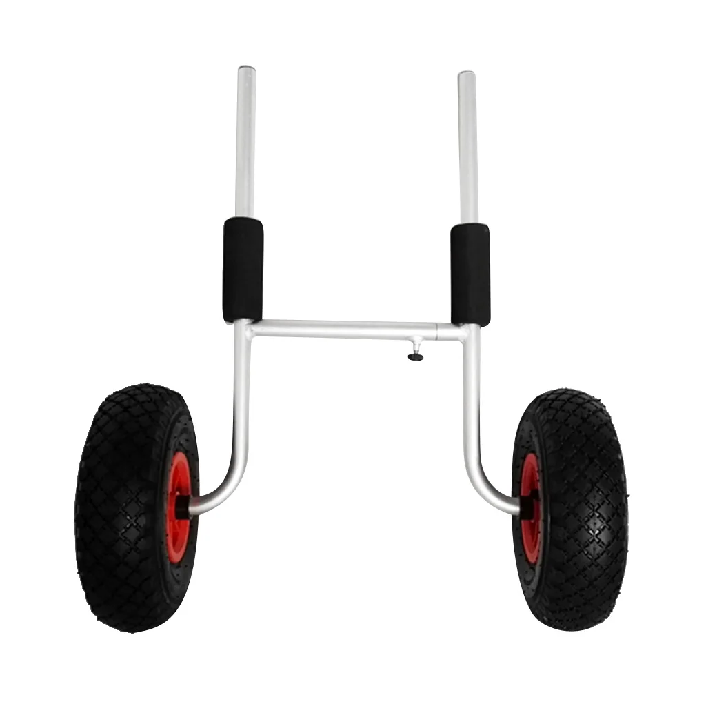 Kayak Canoe Jon Boat Carrier Trailer Trolley 2 Wheels Transport Cart