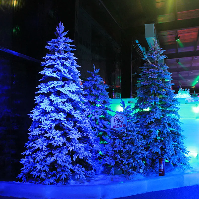 Рождественская Снежная елка, ледяная скульптура, украшение для зала, Снежная елка, Рождественская стекающаяся Снежная елка, Снежный мир, украшение, дерево
