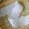 5 yards 4cm Width White Cotton Lace Trims for Costume Dress Trimmings Ribbon Applique Strip DIY Sewing Lace Fabric ► Photo 2/4