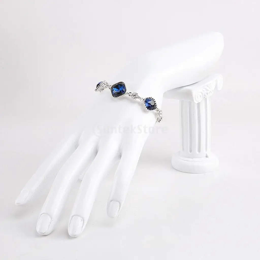 Mannequin Hand Form for Jewelry Bracelet Ring Watch Display Black Silver color cool bracelet display hand stand