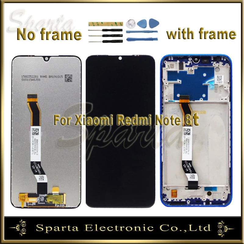 

For 6.3" Xiaomi Redmi Note 8t Note 8t LCD Display Screen with Touch Screen digitizer Assembly For Redmi Note 8T