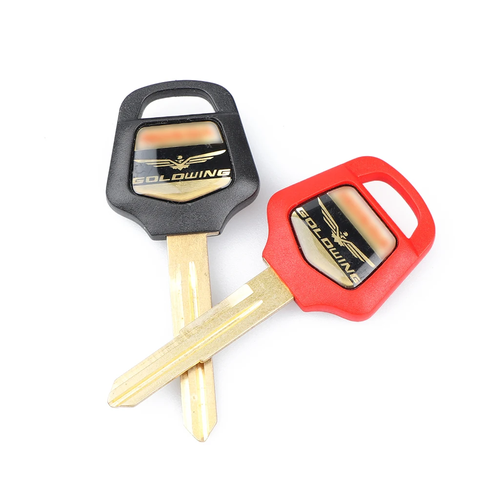 

For HONDA GOLD WING 1500 Gold Wing 1800 GL1800 GL1500 02 03 04 05 06 07 08 09 10 11 Motorcycle Uncut Blade Blank Key Embryo