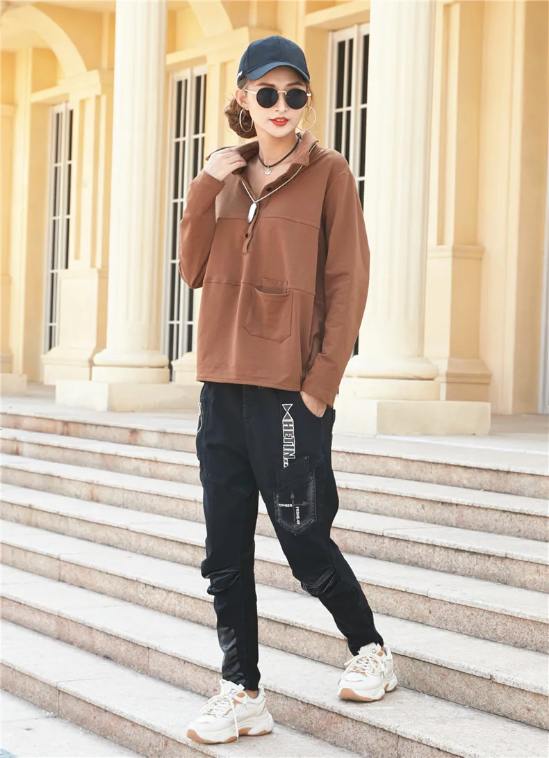 Max LuLu, новинка, модные корейские Брендовые женские весенние топы и блузки в стиле панк, женские рубашки больших размеров с длинным рукавом, Повседневная Уличная одежда