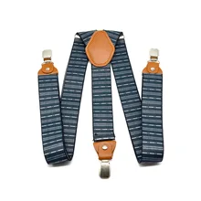 Мужские длинные висячие брюки для взрослых с отличной мужской жаккардовой рубашкой ремни плечевой ремень модные повседневные подтяжки