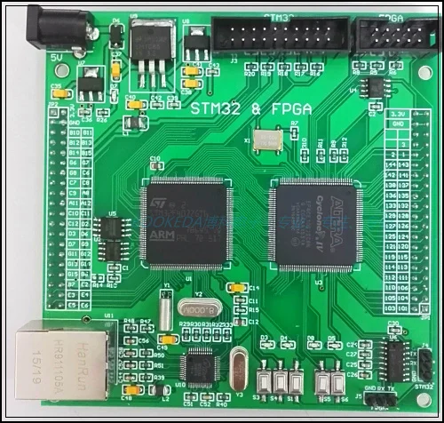 Двухъядерная плата STM32 F407 + FPGA Ethernet макетная управление движением|Датчик ABS| |