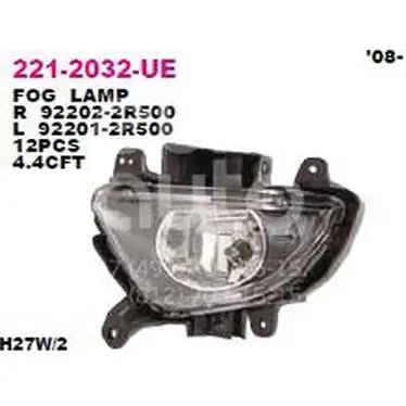 Depo Фара противотуманная левая 221-2032L-UE