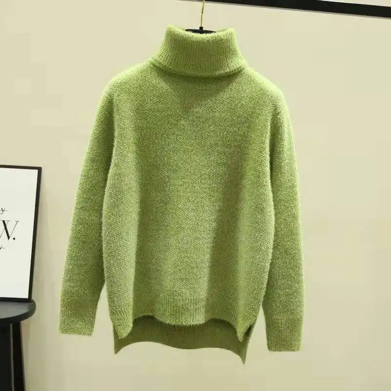 Women Sweaters 2018 Winter Tops Turtleneck Sweater Thin Pullover Jumper Knitted Pull Femme Hiver Truien Dames New | Женская одежда