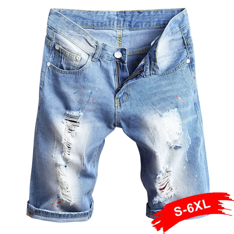 plus size denim bermuda shorts