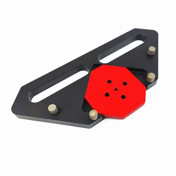 

3pcs/set R15-R30 C15-C30 Bits Jig Home Accessories Trimming Router Table Plate Hardware Aluminum Alloy Corner Template Carpenter