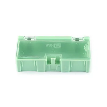 

10pcs Small Tool Screw Object Electronic Component Parts Storage Box Lab Case SMT SMD Automatically Pops Up Patch Container