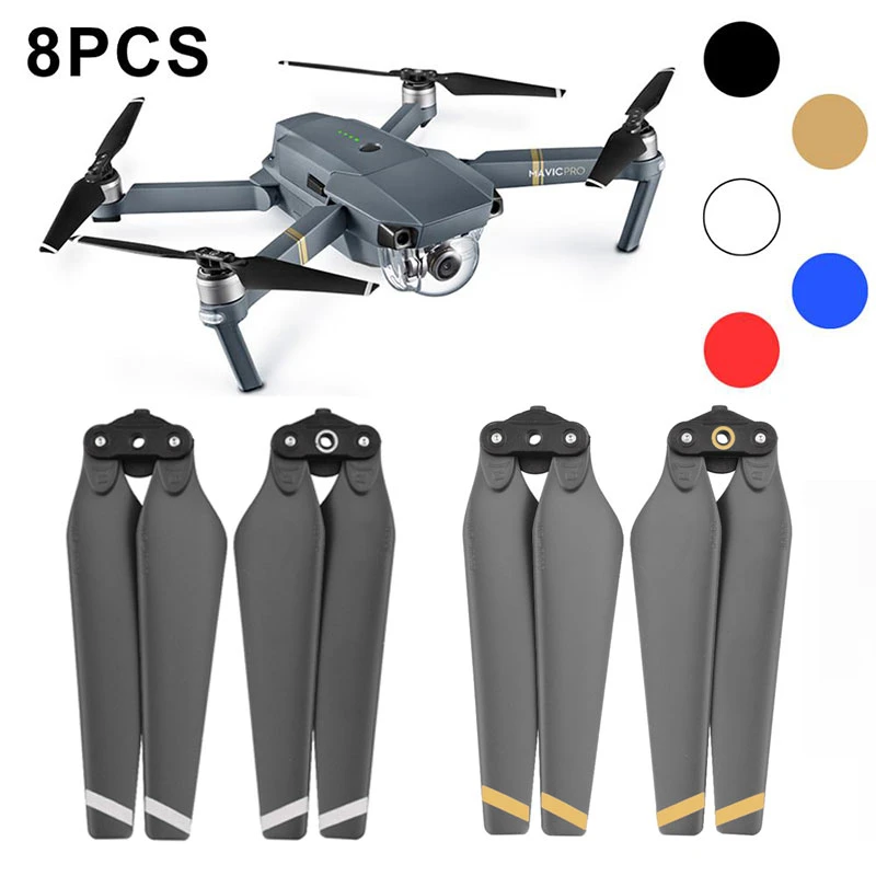 8pcs Propeller For Dji Mavic Pro Drone Quick Release Props Folding Blade 8330 Spare Parts Replacement Accessory Wing Fans Cw Ccw Propeller For Drone Propeller Djipropel Drone Aliexpress