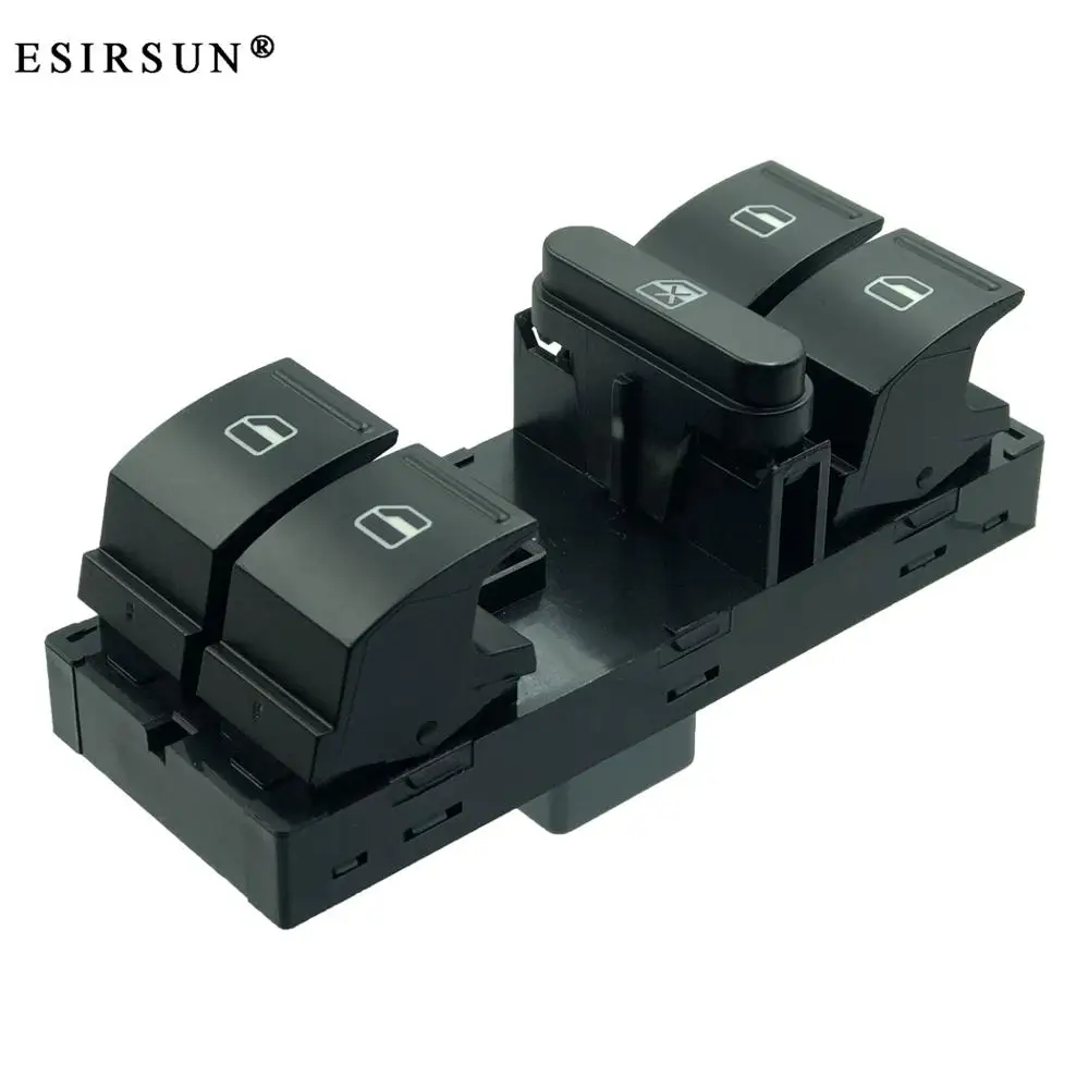 Переключатель Стеклоподъемника ESIRSUN для VW Passat B6 Golf 5/6 Jetta Tiguan CC Rabbit Caddy GTI Eos