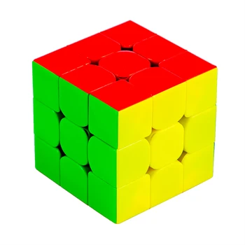 

Yuxin Little Magic 3x3x3 Magic Cube Speed Magic Cube For Challenging Educational Toys Regular/Magnetic+Fine Tuning - Colorful