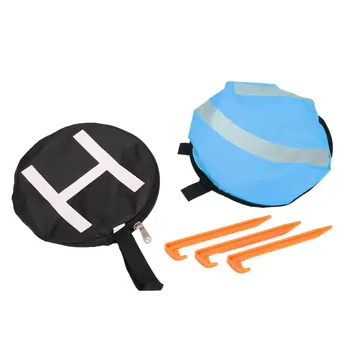 

55cm Fast-fold Landing Pad Universal FPV Drone Parking Apron Foldable Pad for DJI Spark Mavic Pro FPV Racing Drone Accessory 96g