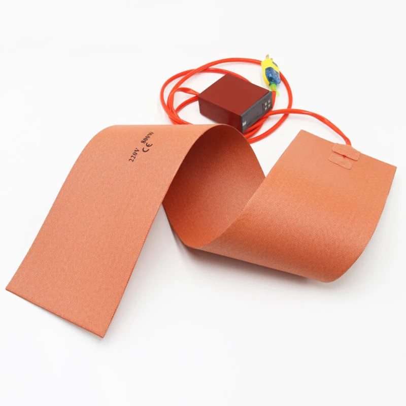 

1 X 800W 220V Guitar Side Rim Bending Press Silicone Heater Blanket 150*900mm