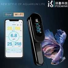 IBowl аквариумные аксессуары, монитор качества воды Wi-Fi 3 в 1 TDS & pH & Temp, детектор аквариума, цифровой измеритель в реальном времени IBowl аквариумные аксессуары, монитор качества воды Wi-Fi 3 в 1 TDS & pH & Temp, детектор аквариума, цифровой измеритель в реальном времени