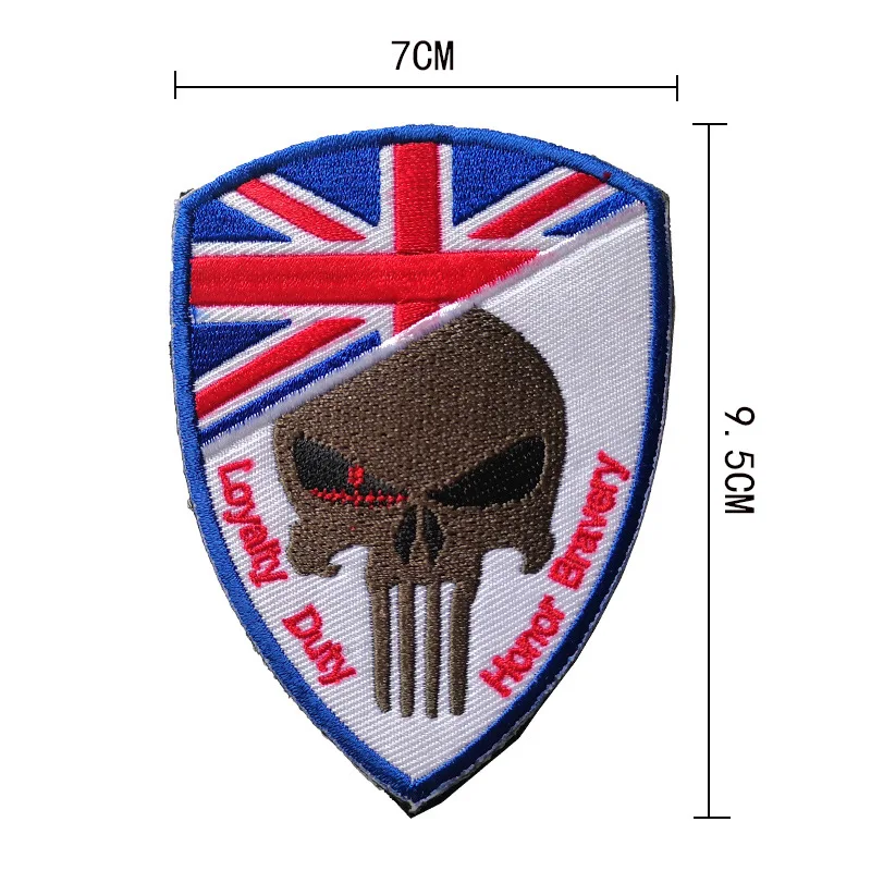 3D знак вышивка армейские наклейки на плечо липучках плечо|Заплатки| |