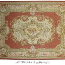 Французский ковры Обюссон Винтаж цветочный иглы Восточные ручной вязки ручной работы